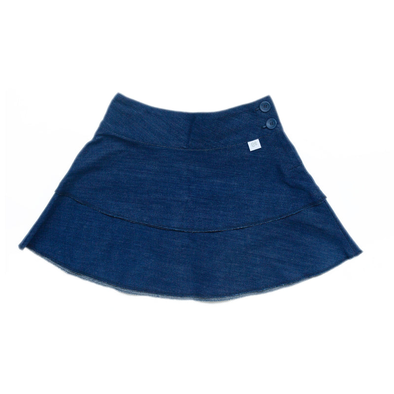 Upcycled Dark Denim skirt