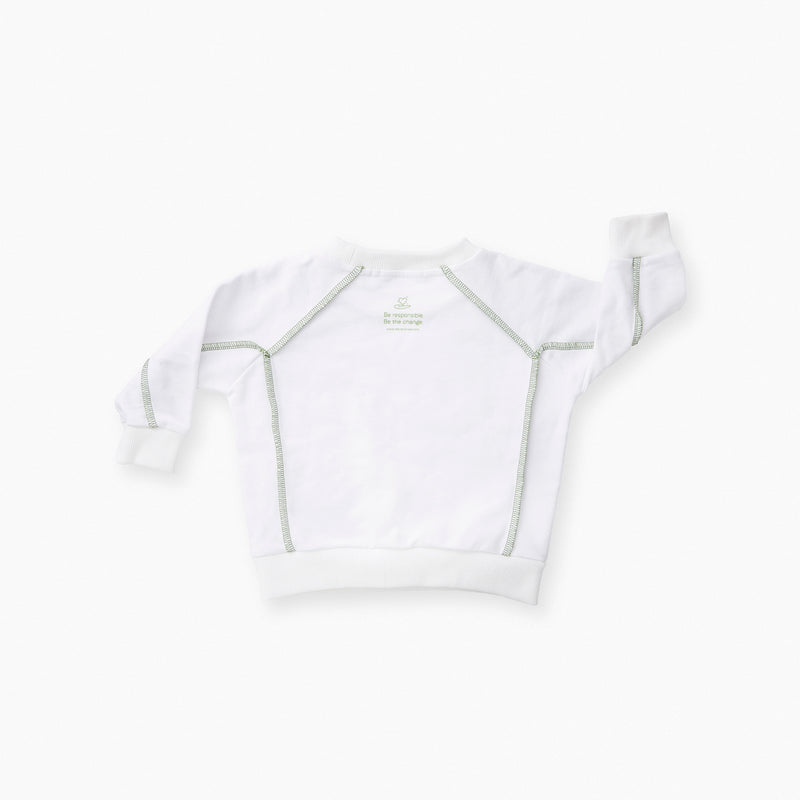 Organic cotton jumper sustainable clothes for children
