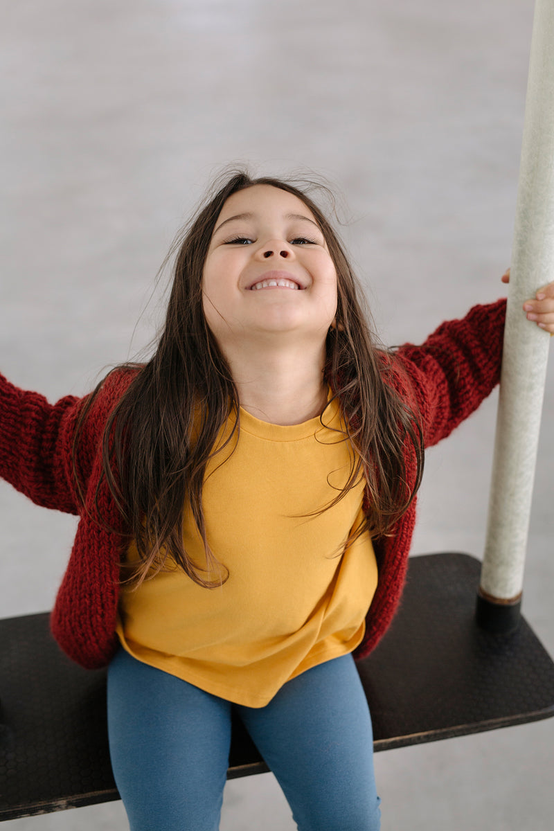 Organic cotton t-shirt sustainable clothes for children