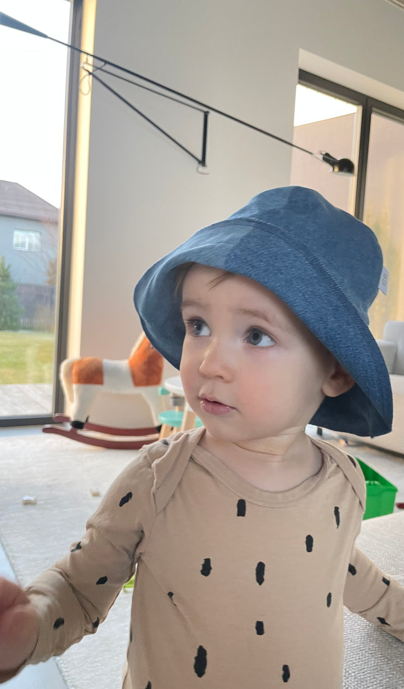 Upcycled Denim hat
