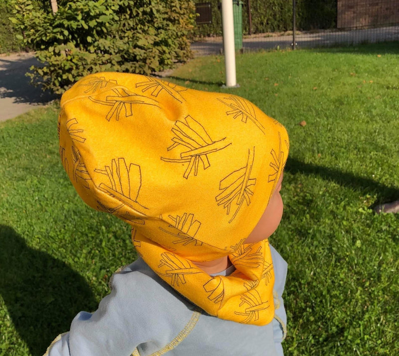 Organic cotton beanie sustainable clothes for children