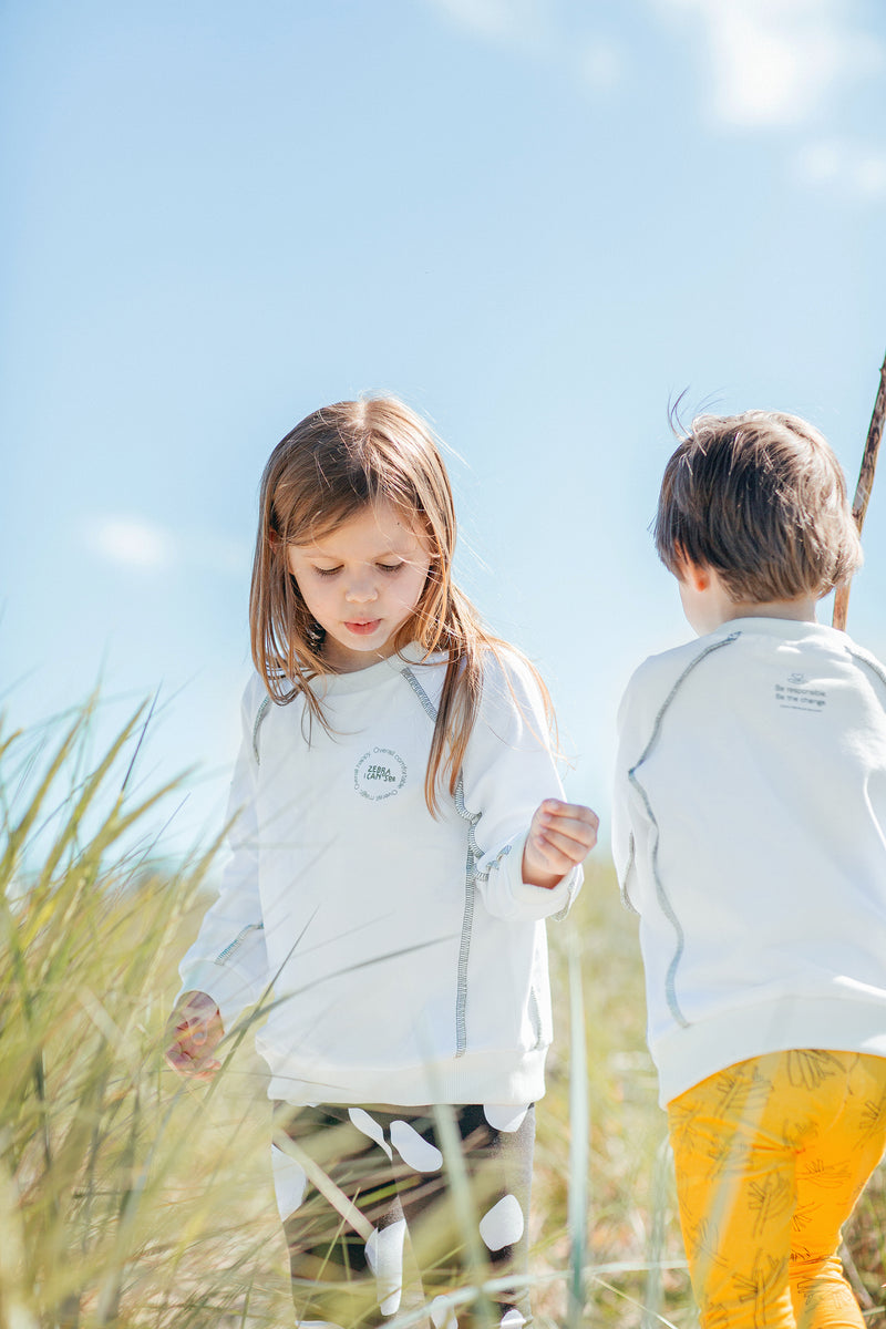 Organic cotton jumper sustainable clothes for children