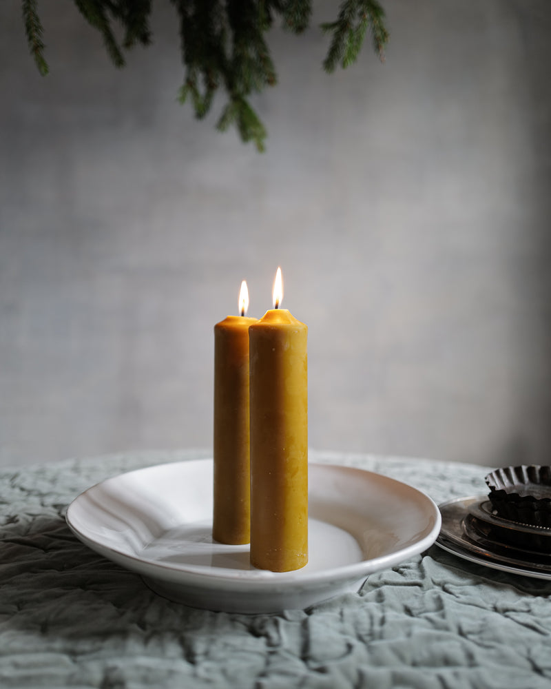 Big Beeswax candle