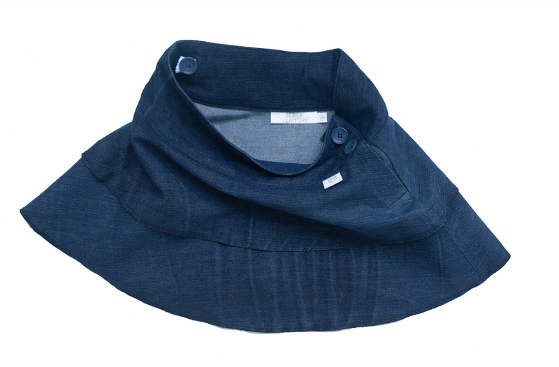 Upcycled Dark Denim skirt