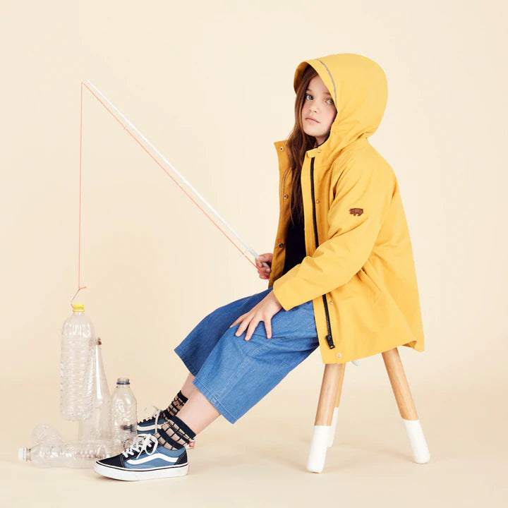 Töastie YELLOW WATERPROOF RAINCOAT