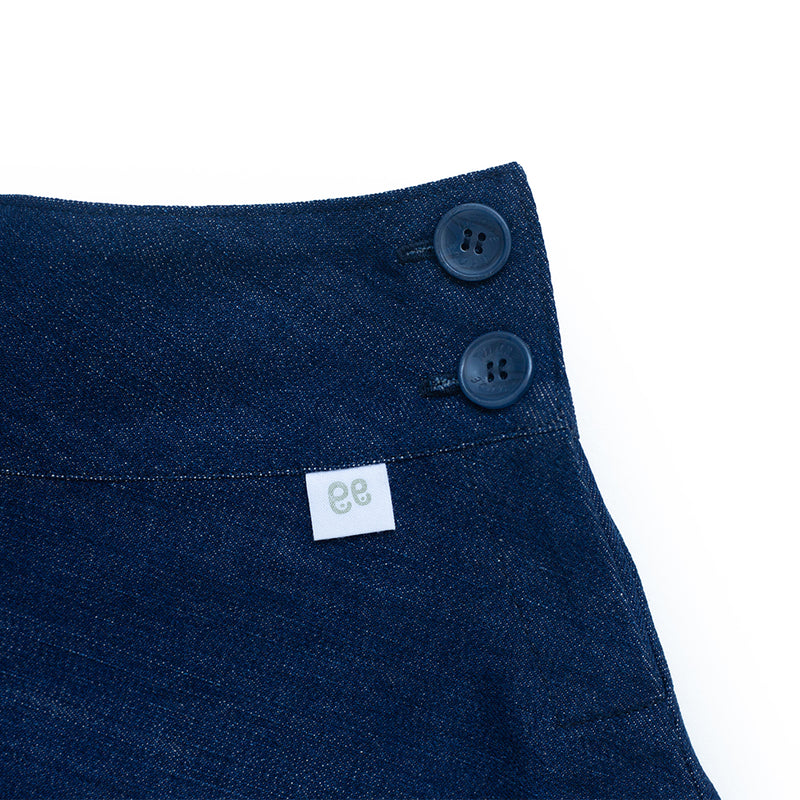 Upcycled Dark Denim skirt | made to order